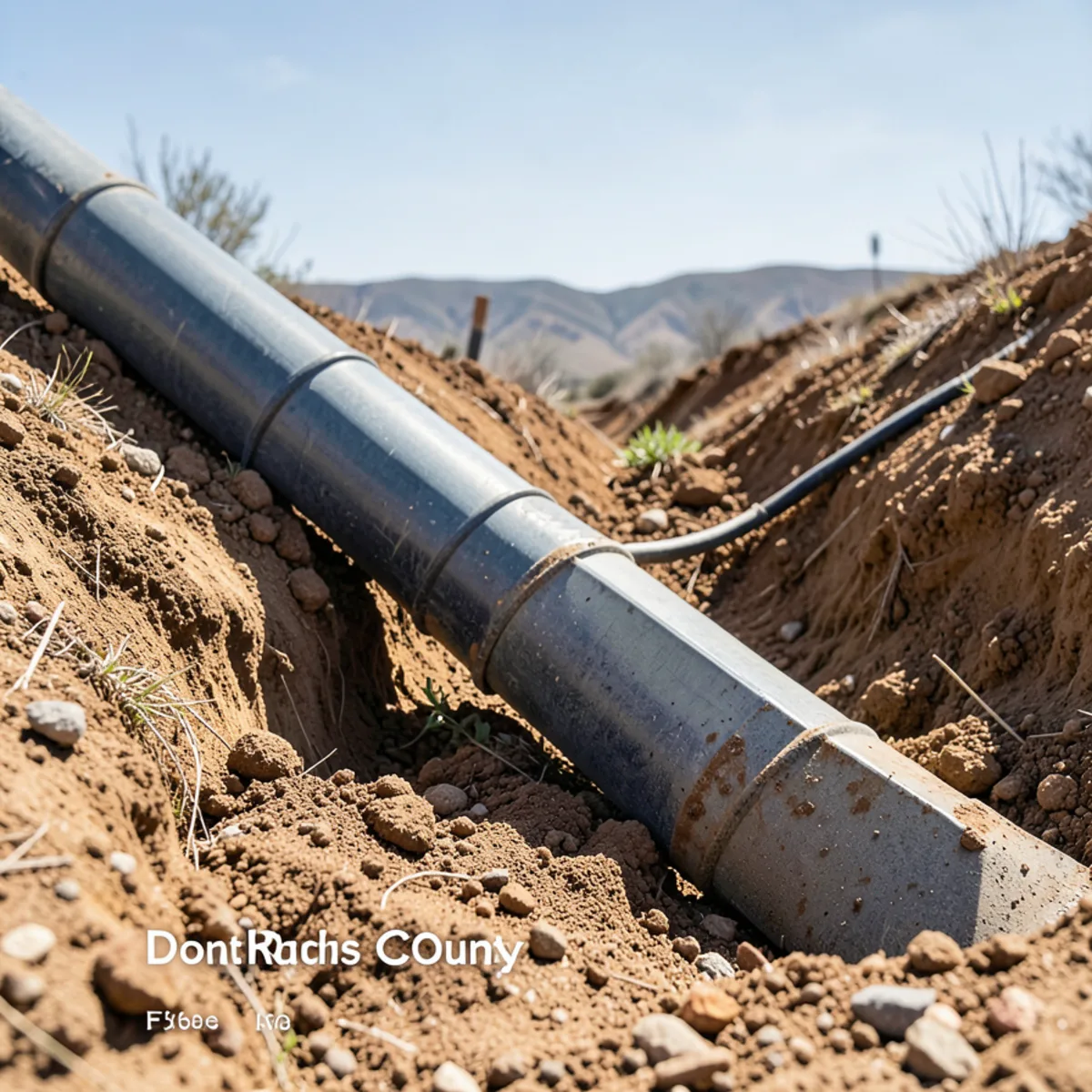 Douglas County sewer repair - underground utility geology
