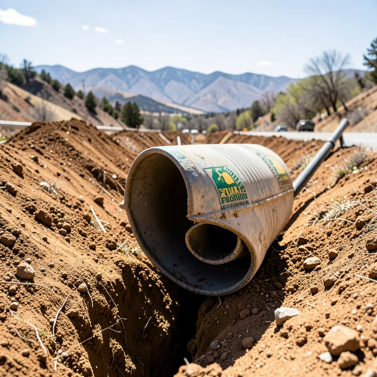 Jefferson County sewer repair - underground utility geology