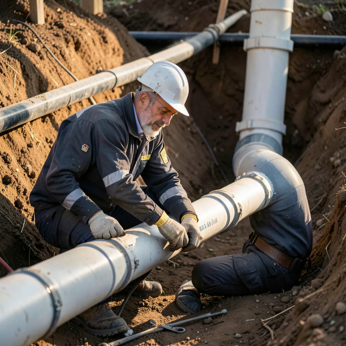 Front Range expansive clay and sewer lines - plumbing technician action